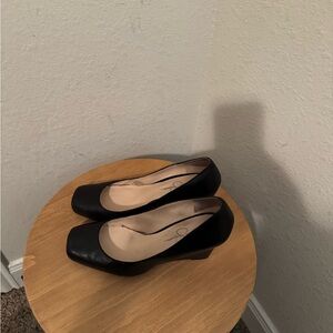 Jessica Simpson Black Suede Flats